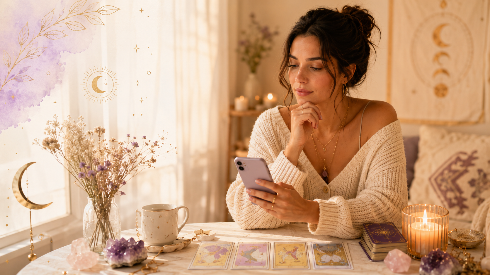 MysticX Love Tarot reflection on situationships, feelings, and relationship uncertainty. 1.00