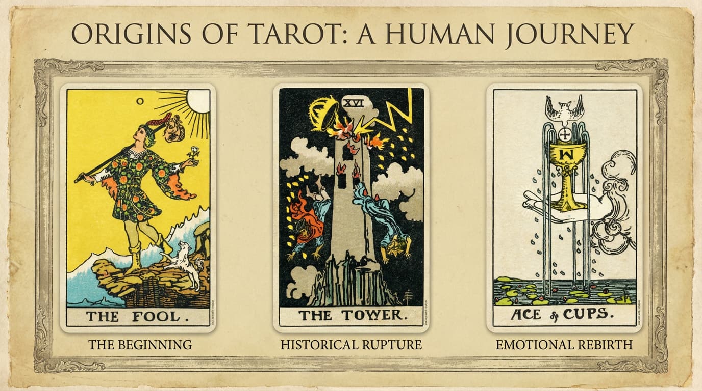 The Origins of Tarot: From Playing Cards to a Mirror of the Human Mind