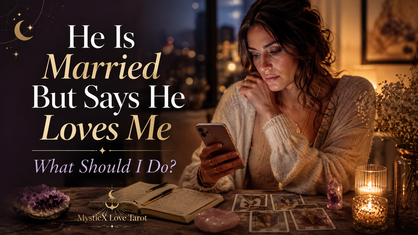 Love Tarot: He Is Married But Says He Loves Me — What Should I Do?