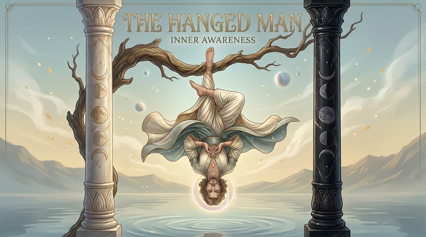 MysticX Tarot Series: The Hanged Man - Surrender, Perspective & Letting Go