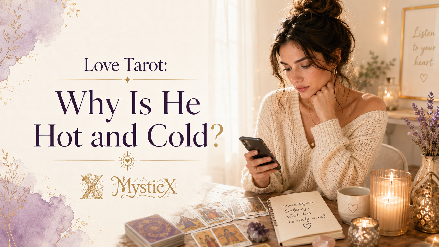 Love Tarot: Why Is He Hot and Cold?