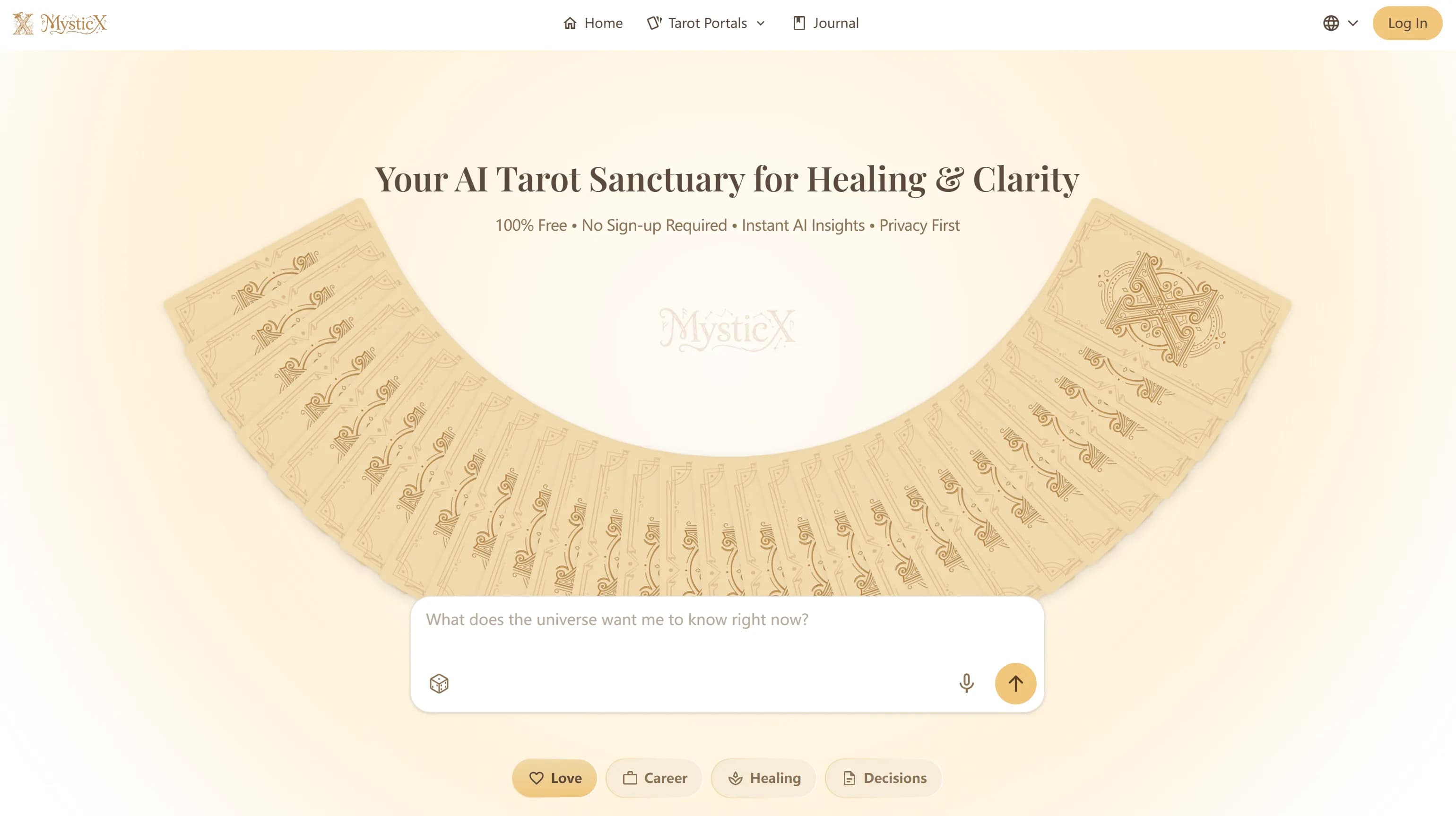 From Cards to Consciousness: Introducing the MysticX AI Beta