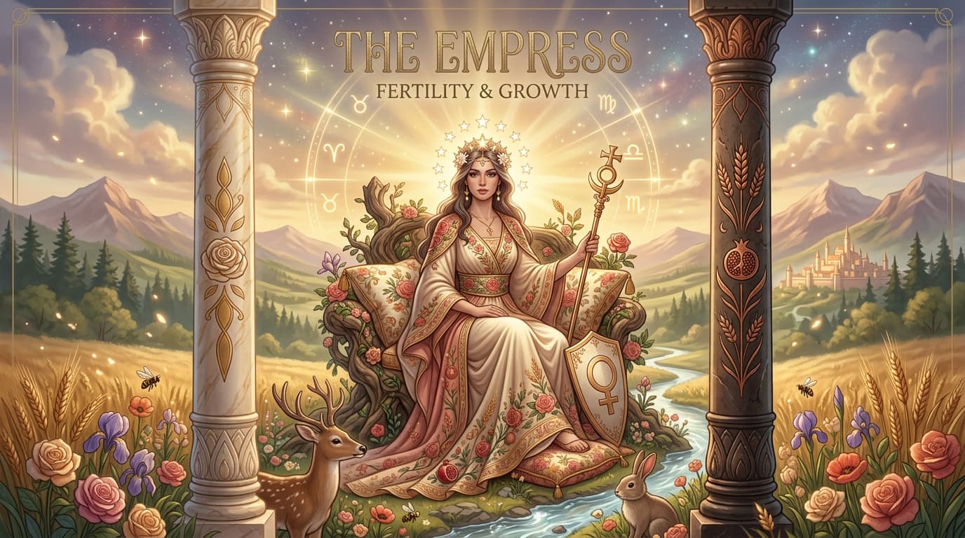 MysticX Tarot Series: The Empress - Love, Abundance & Creative Growth