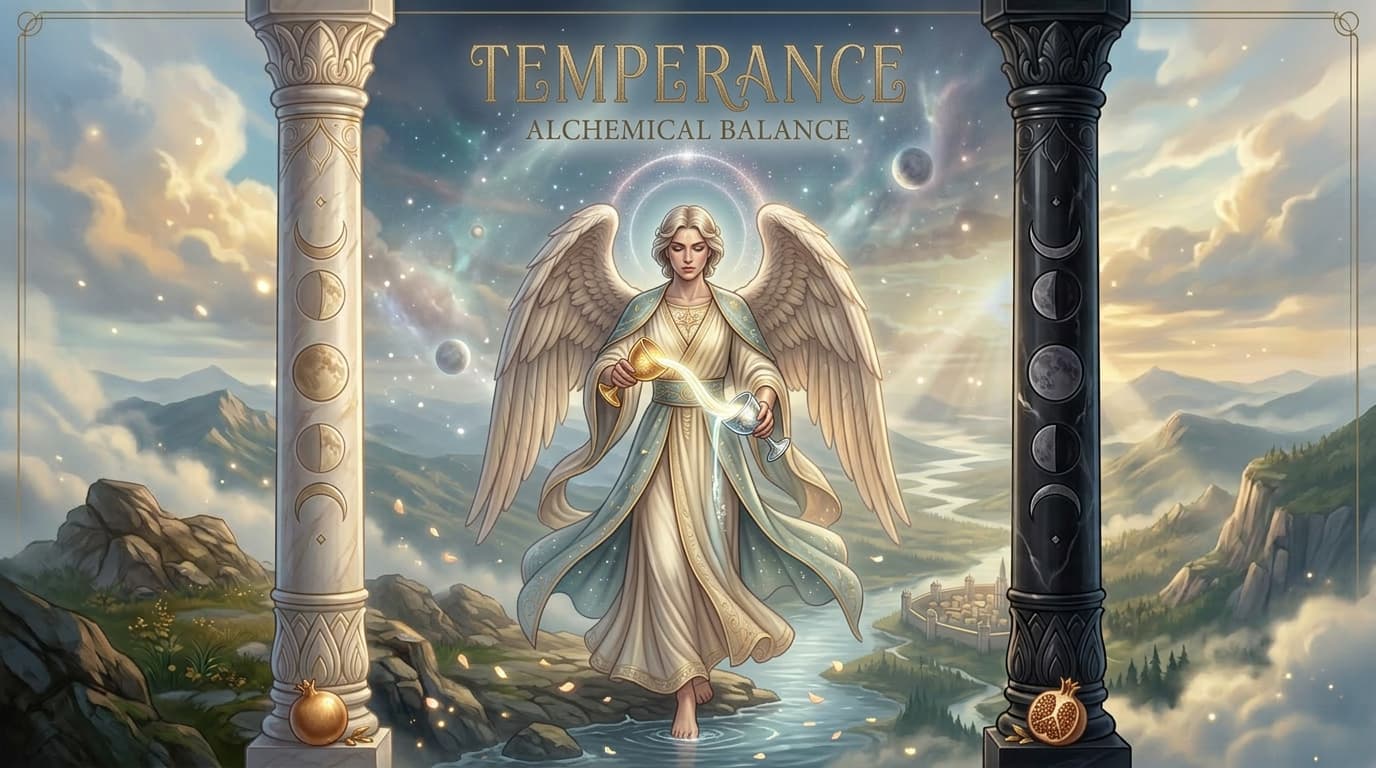 MysticX Tarot Series: Temperance - Balance, Harmony & Patience