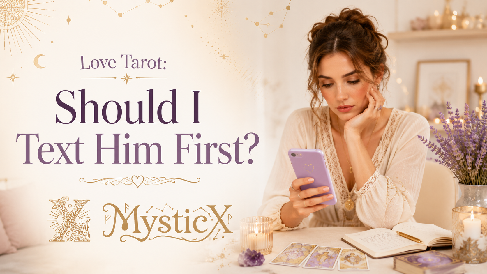 Love Tarot: Should I Text Him First?