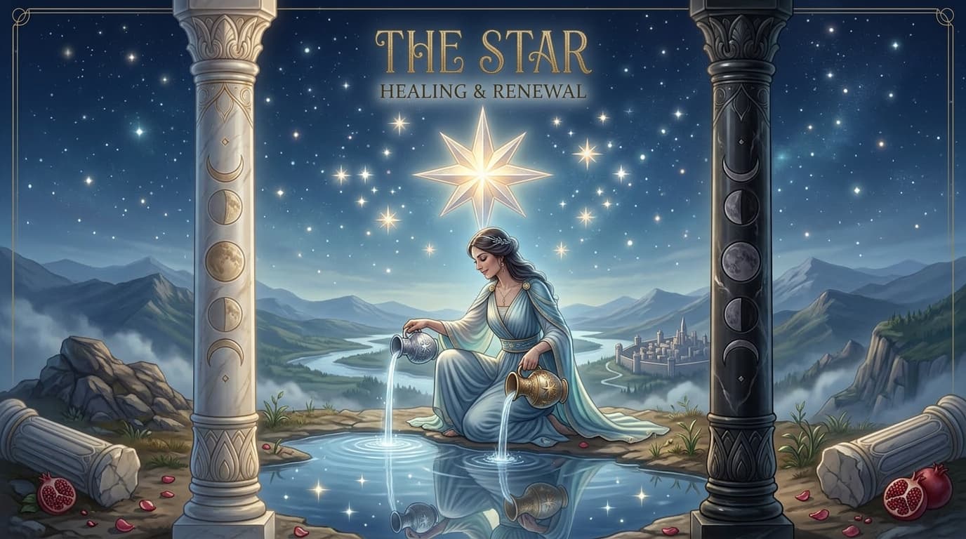 MysticX Tarot Series: The Star - Hope, Inspiration & Renewal