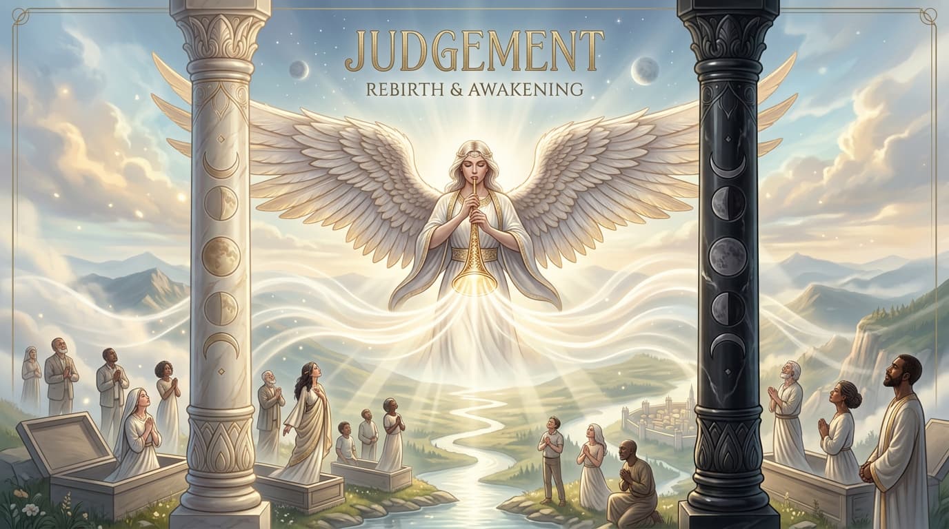 MysticX Tarot Series: Judgement - Renewal, Reflection & Awakening